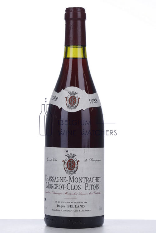 Image de 1988 CHASSAGNE MONTRACHET ROUGE MORGEOT CLOS PITOIS